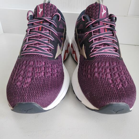 Mizuno Wave Inspire 17 India Ink Purple Athletic Running Shoes - Women's 8 - Picture 8 of 12